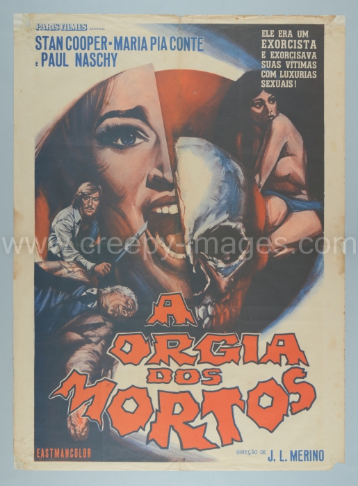 Hanging Woman / La Orgia de los Muertos - Brazilian poster